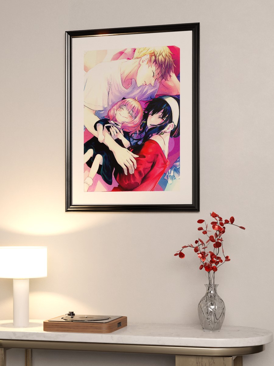 Spy X Family  Anime Poster Çerçevesiz Yüksek Kalite Anime Duvar Poster