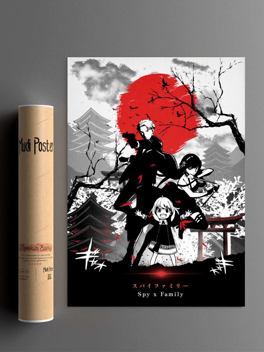 Spy x Family Anime Poster Çerçevesiz Yüksek Kalite Anime Duvar Poster