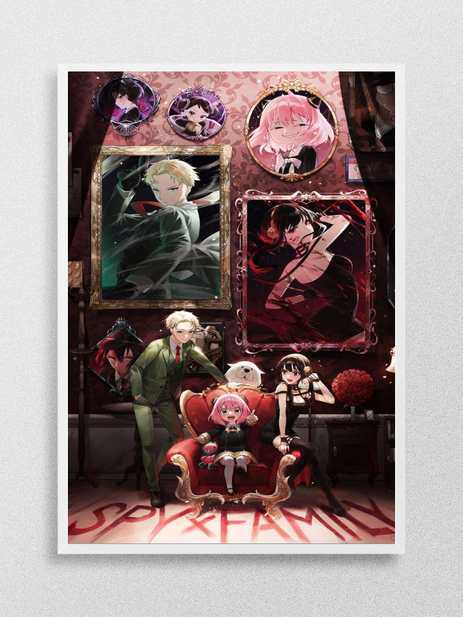 Spy X Family Anime Poster Çerçevesiz Yüksek Kalite Anime Duvar Poster