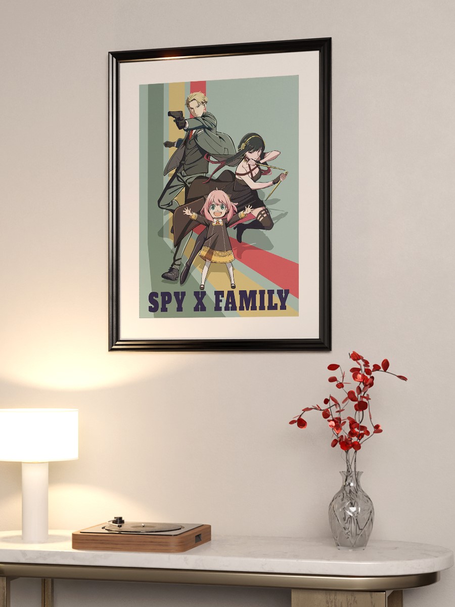 Spy X Family Anime Poster Çerçevesiz Yüksek Kalite Anime Duvar Poster