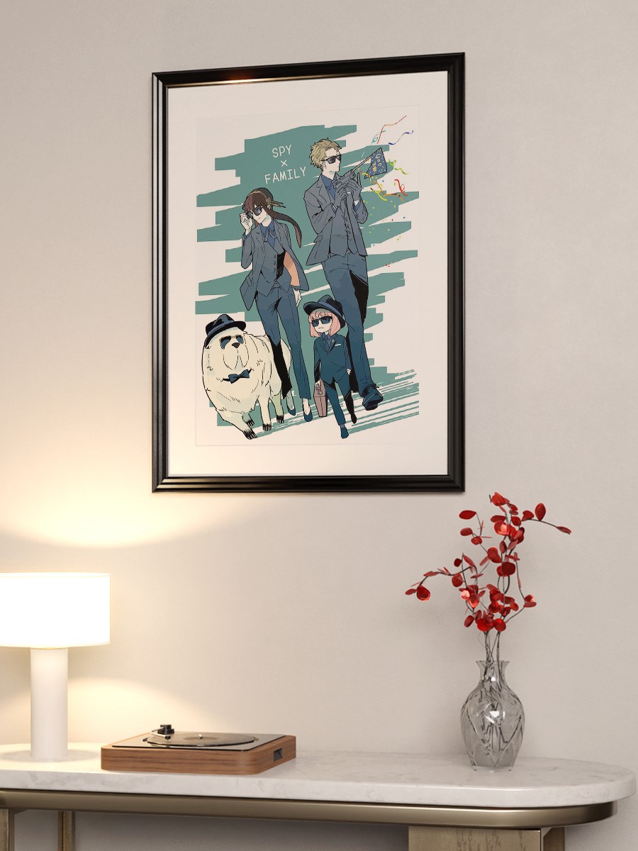 Spy x Family Anime Poster Çerçevesiz Yüksek Kalite Anime Duvar Poster