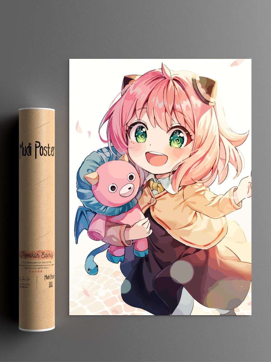 spy x family Anime Poster Çerçevesiz Yüksek Kalite Anime Duvar Poster