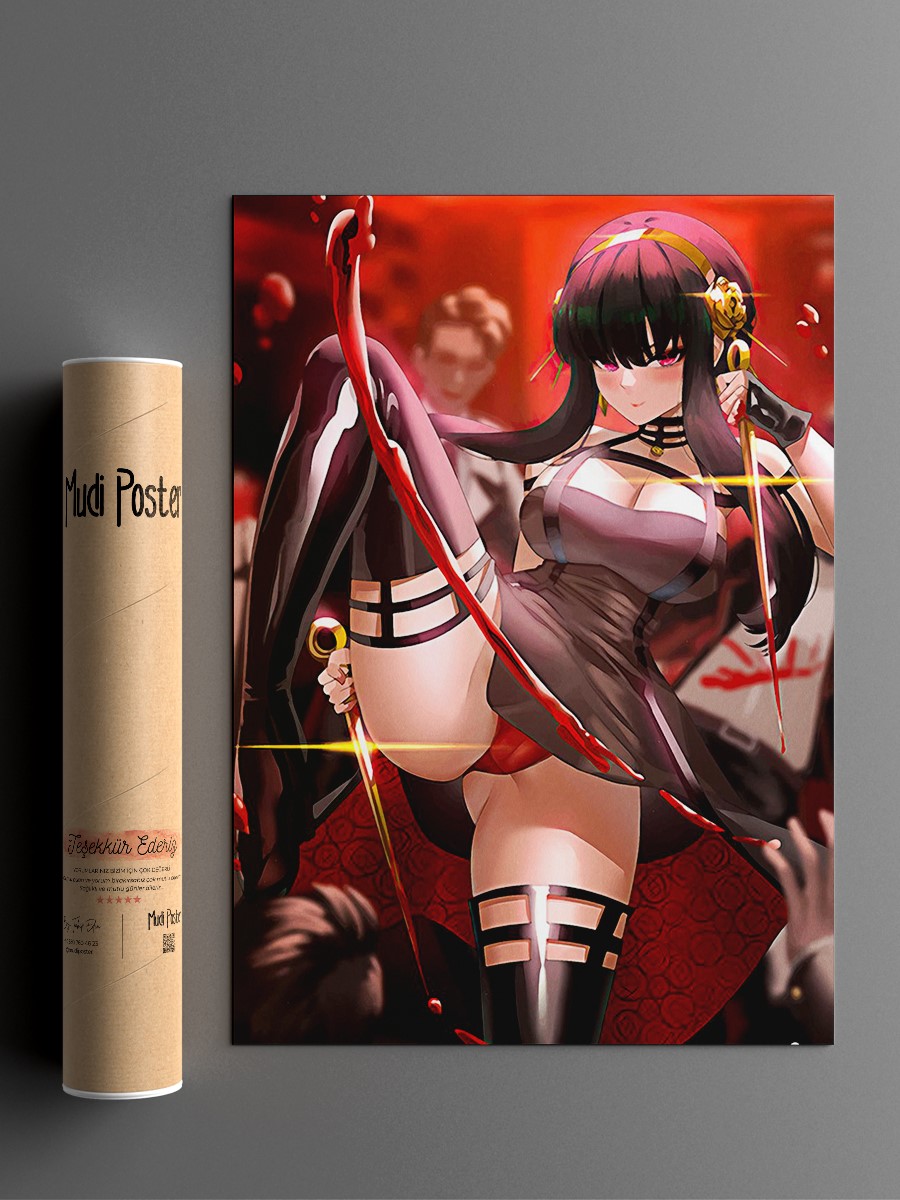 Spy x Family Anime Poster Çerçevesiz Yüksek Kalite Anime Duvar Poster