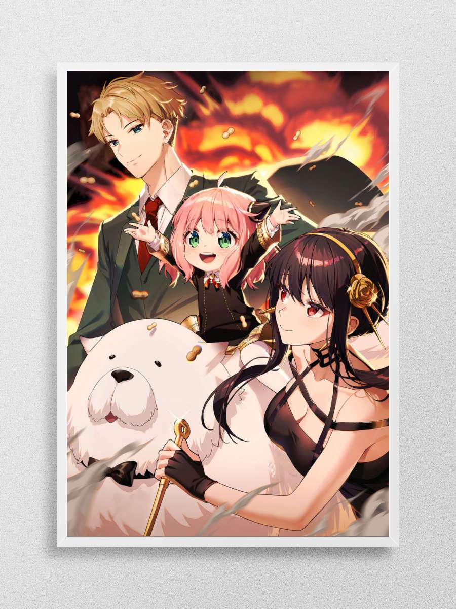 Spy x Family Anime Poster Çerçevesiz Yüksek Kalite Anime Duvar Poster