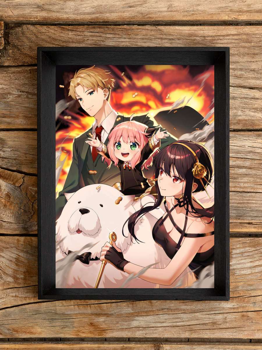 Spy x Family Anime Poster Çerçevesiz Yüksek Kalite Anime Duvar Poster