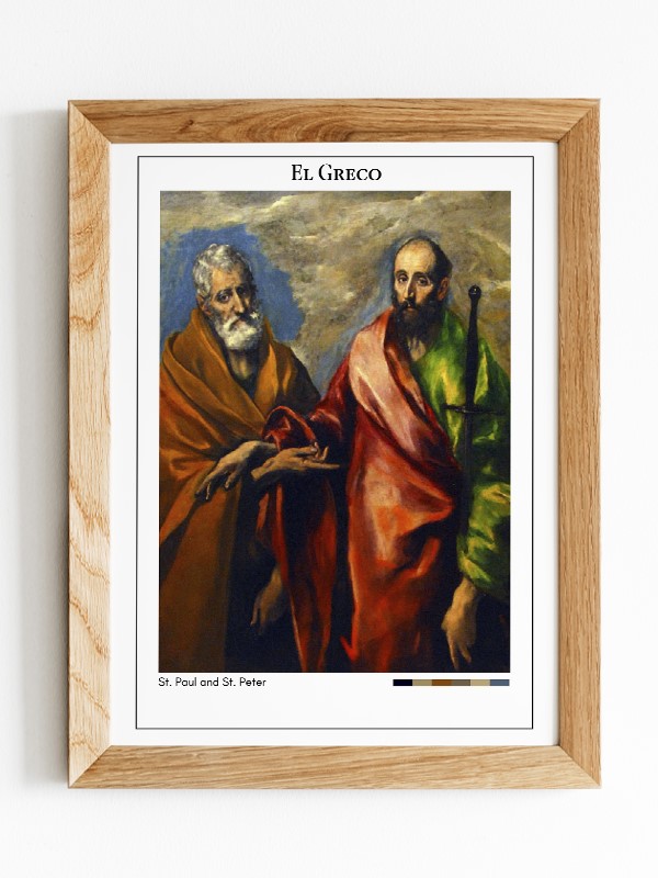 El Greco St. Paul and St. Peter Poster