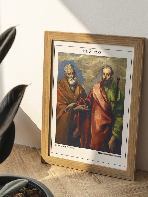 El Greco St. Paul and St. Peter Poster