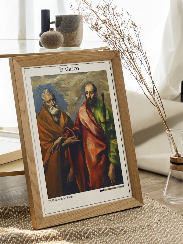 El Greco St. Paul and St. Peter Poster
