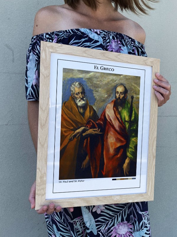 El Greco St. Paul and St. Peter Poster