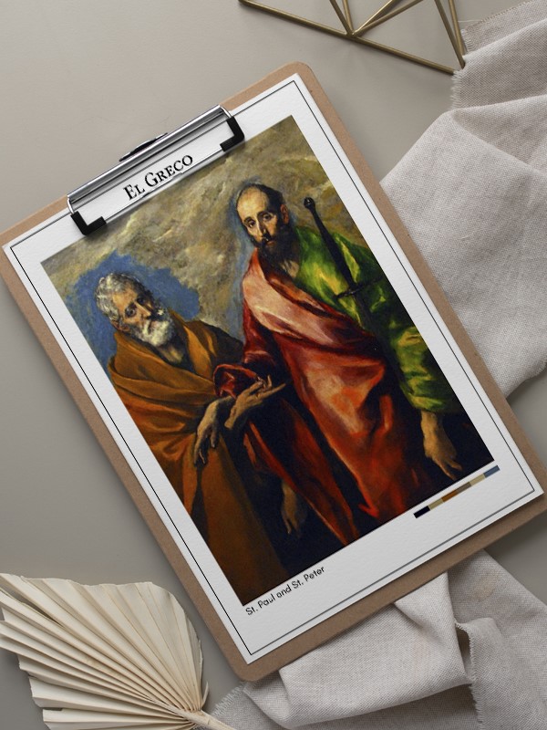 El Greco St. Paul and St. Peter Poster