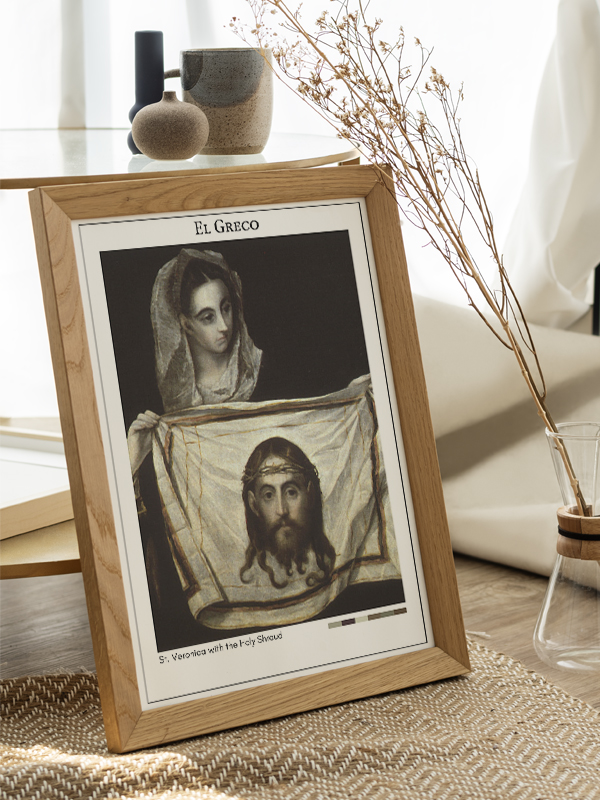 El Greco St. Veronica with the Holy Shroud Poster