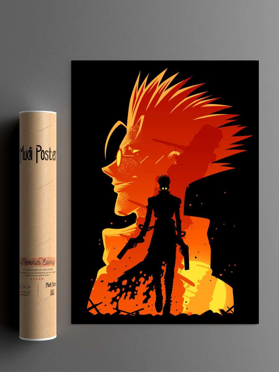 Stampede Anime Poster Çerçevesiz Yüksek Kalite Anime Duvar Poster