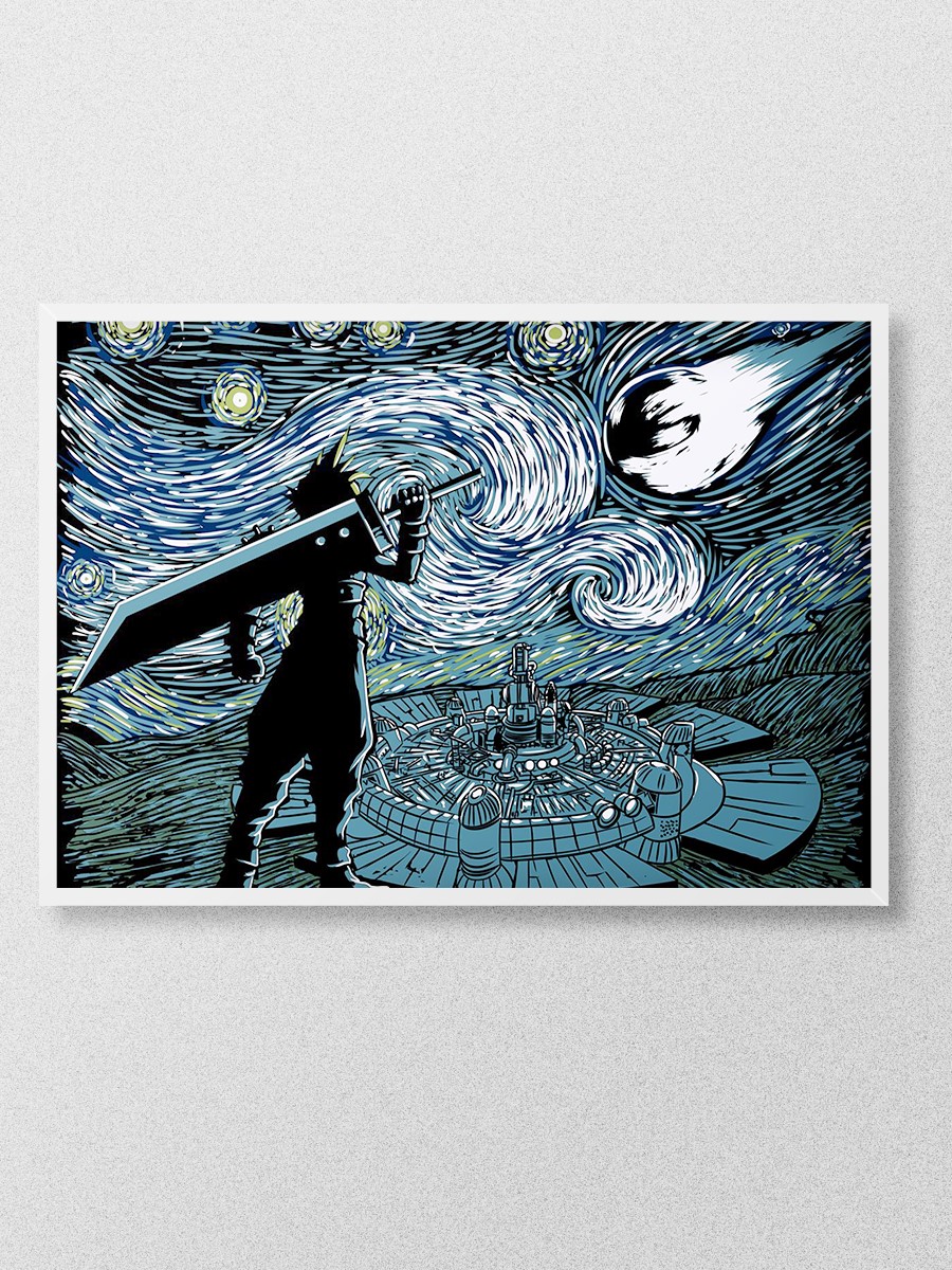 Starry Fantasy Anime Poster Çerçevesiz Yüksek Kalite Anime Duvar Poster