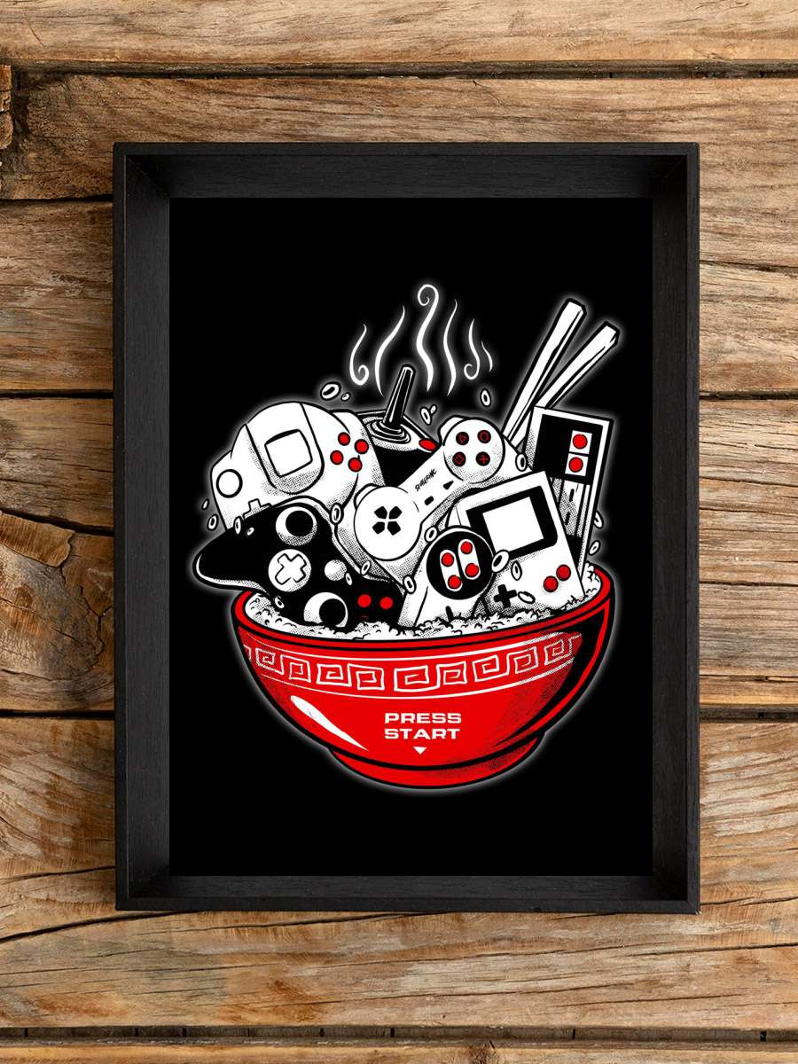 start a game Anime Poster Çerçevesiz Yüksek Kalite Anime Duvar Poster