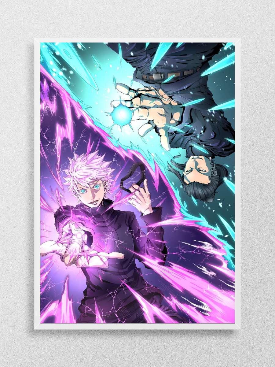 suguru geto gojo jujutsu Anime Poster Çerçevesiz Yüksek Kalite Anime Duvar Poster