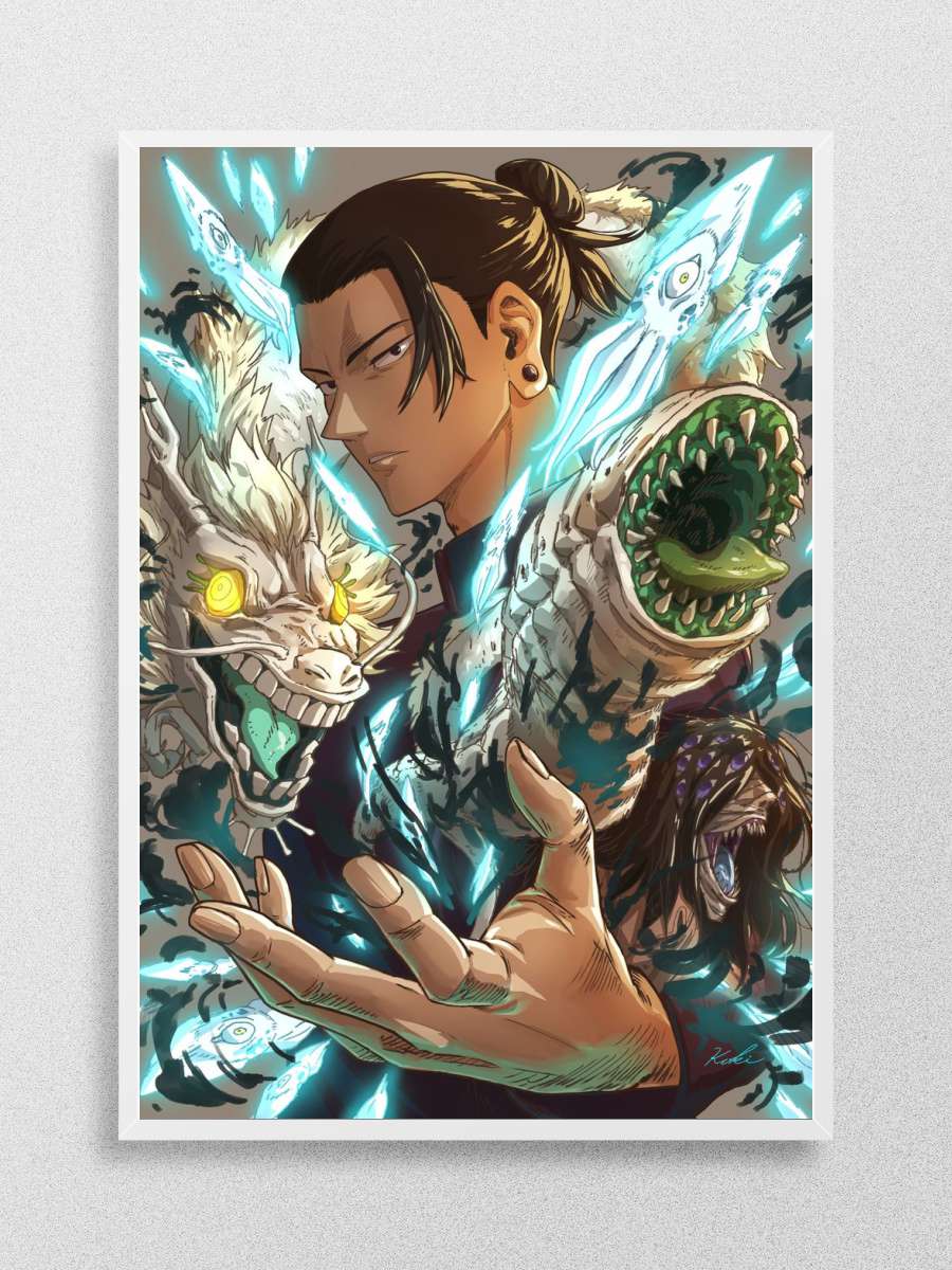 suguru geto gojo jujutsu Anime Poster Çerçevesiz Yüksek Kalite Anime Duvar Poster