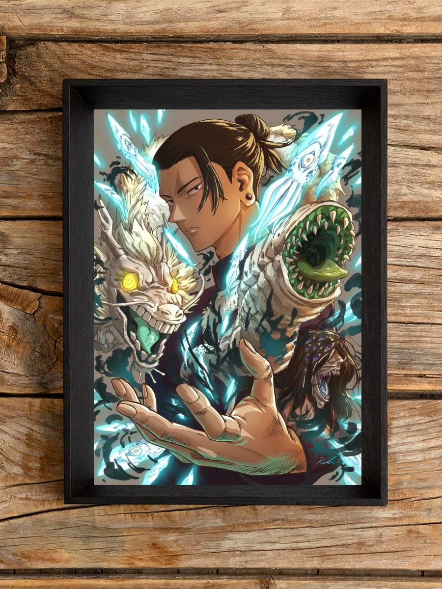 suguru geto gojo jujutsu Anime Poster Çerçevesiz Yüksek Kalite Anime Duvar Poster