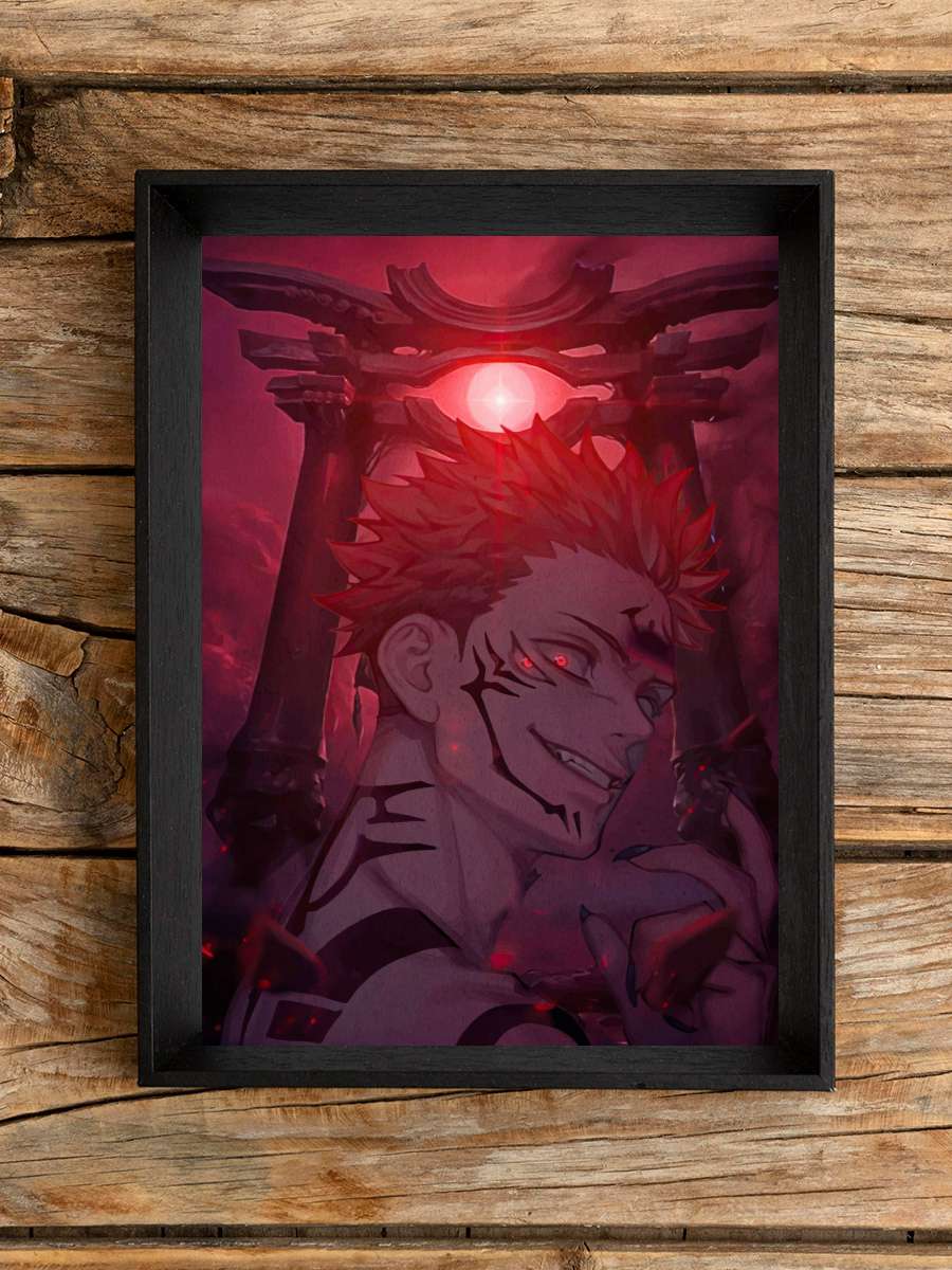 Sukuna Jujutsu Kaisen Anime Poster Çerçevesiz Yüksek Kalite Anime Duvar Poster
