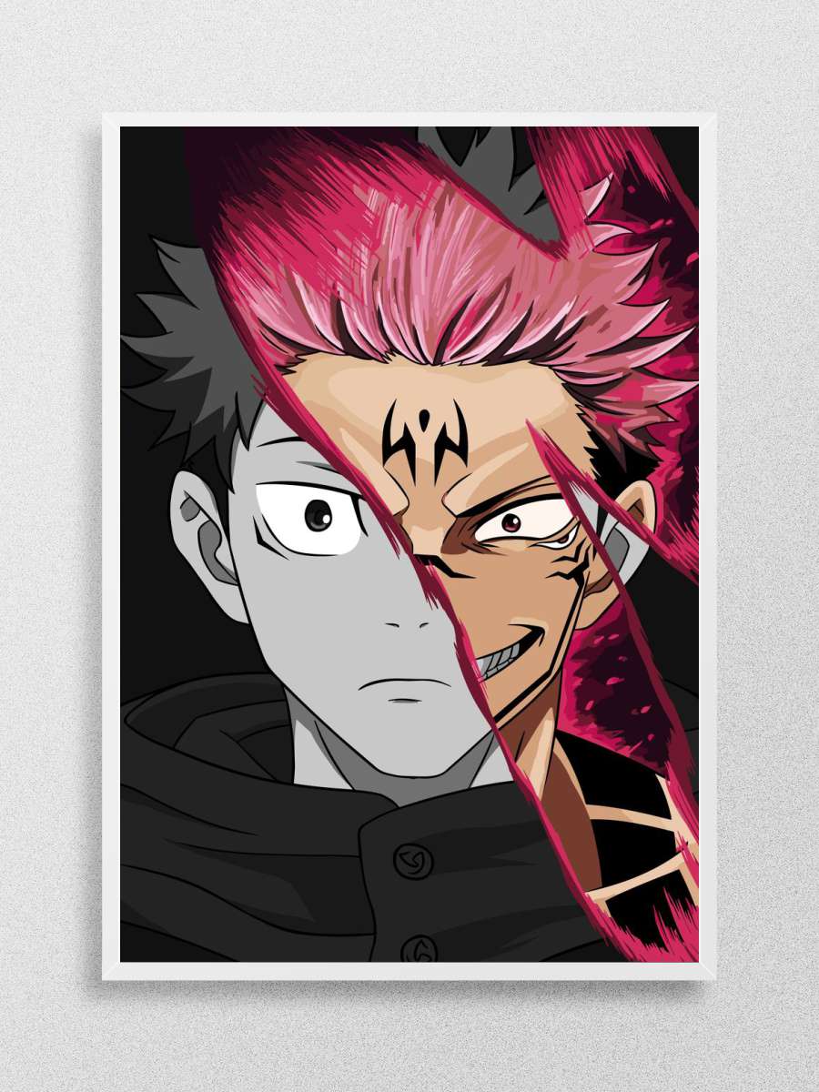 Sukuna Jujutsu Kaisen Anime Poster Çerçevesiz Yüksek Kalite Anime Duvar Poster