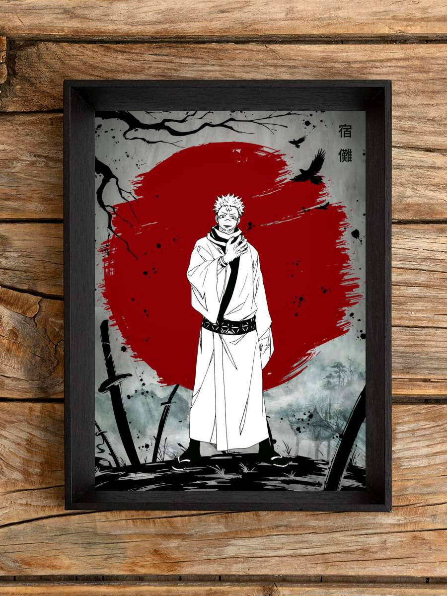 Sukuna Jujutsu Kaisen Anime Poster Çerçevesiz Yüksek Kalite Anime Duvar Poster