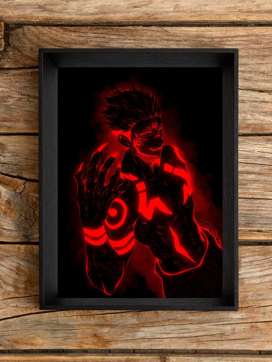 Sukuna Anime Poster Çerçevesiz Yüksek Kalite Anime Duvar Poster