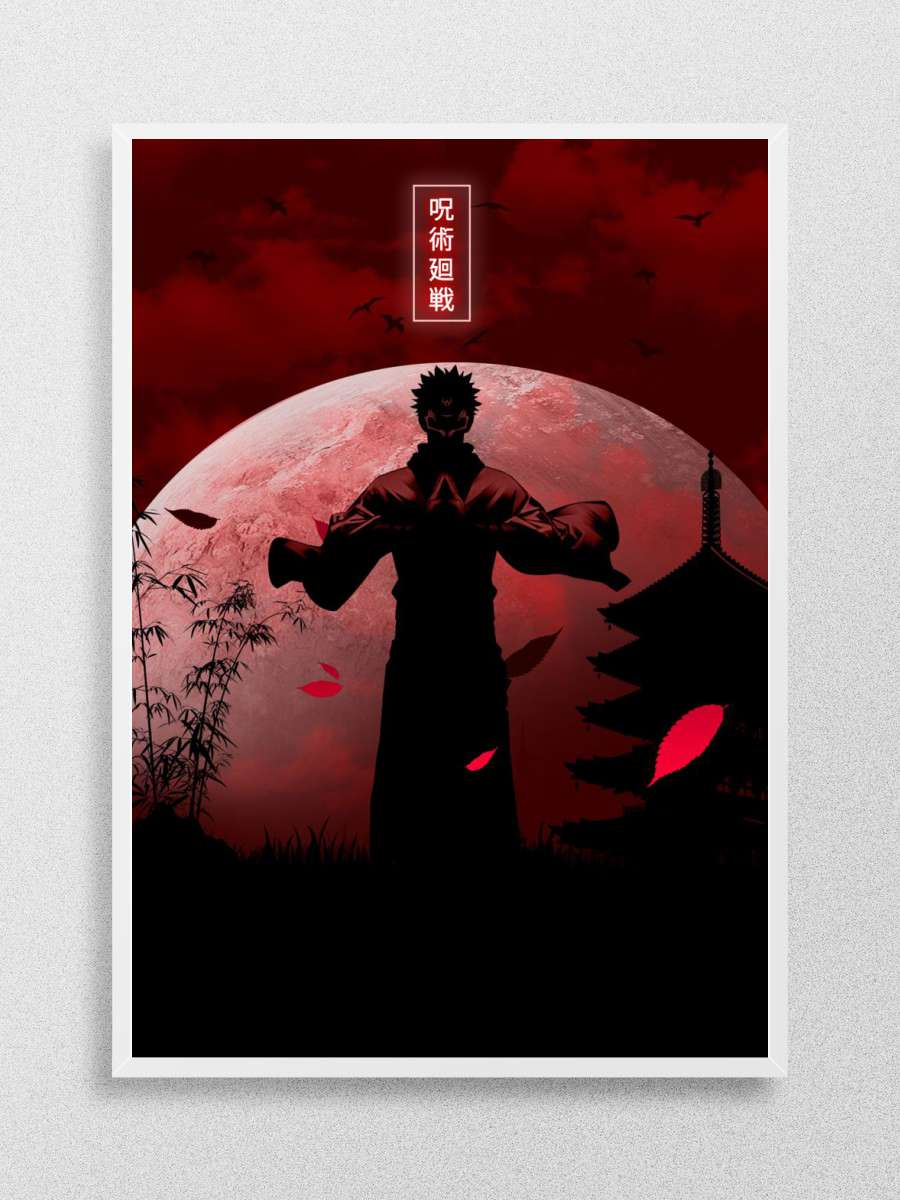 Sukuna Anime Poster Çerçevesiz Yüksek Kalite Anime Duvar Poster