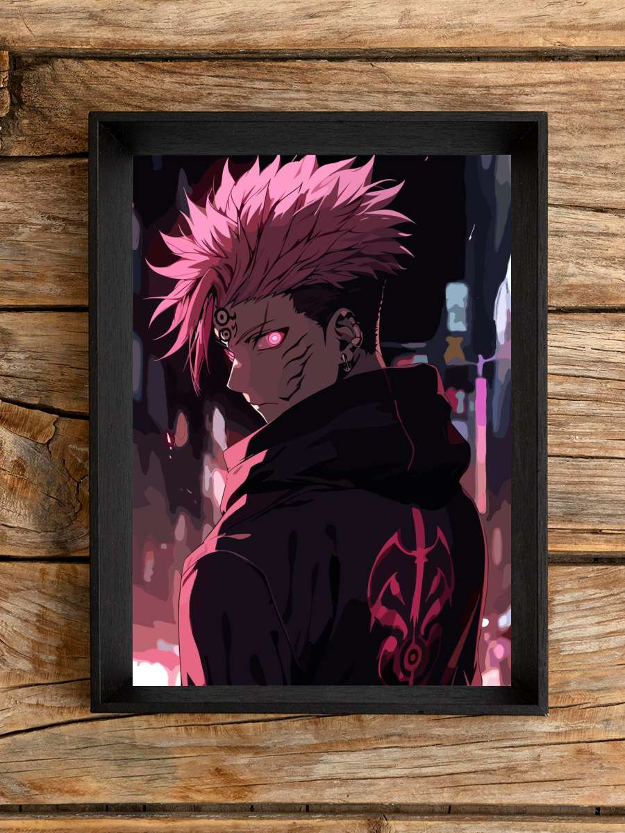 Sukuna Ryomen Anime Poster Çerçevesiz Yüksek Kalite Anime Duvar Poster