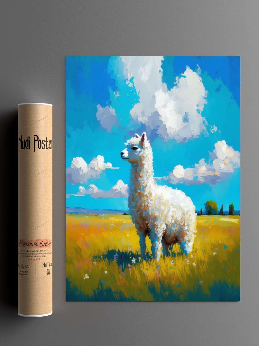 Sunkissed Wool Anime Poster Çerçevesiz Yüksek Kalite Anime Duvar Poster