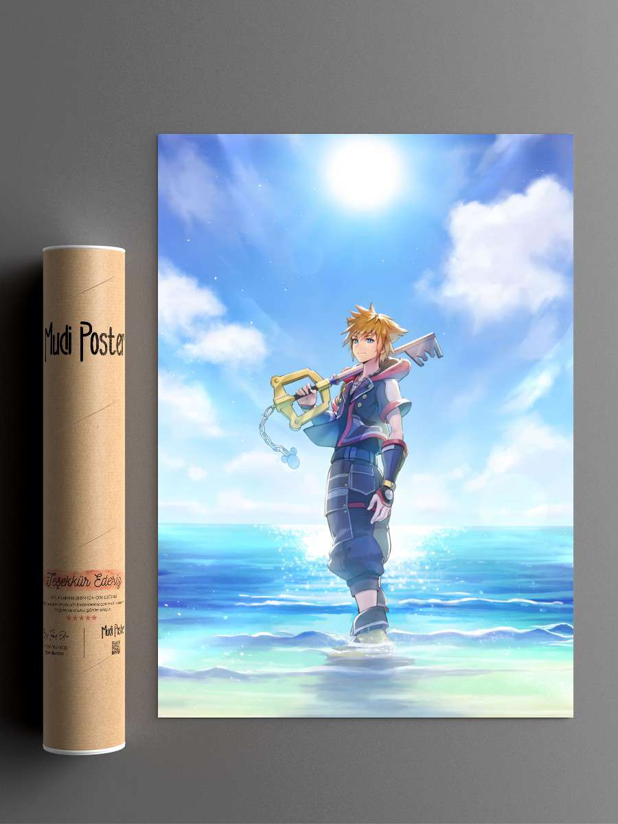 sunset on the kingdom Anime Poster Çerçevesiz Yüksek Kalite Anime Duvar Poster