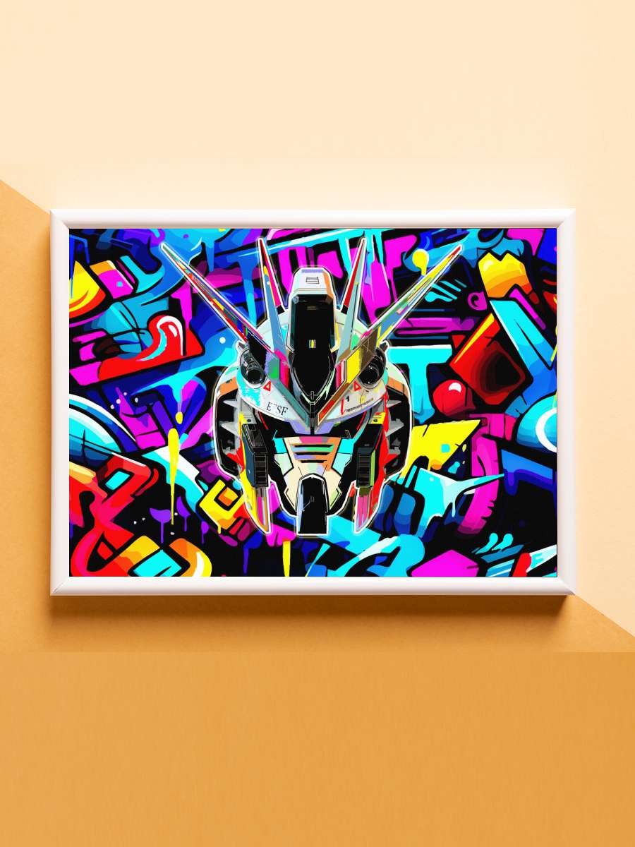 super robot gunpla Anime Poster Çerçevesiz Yüksek Kalite Anime Duvar Poster