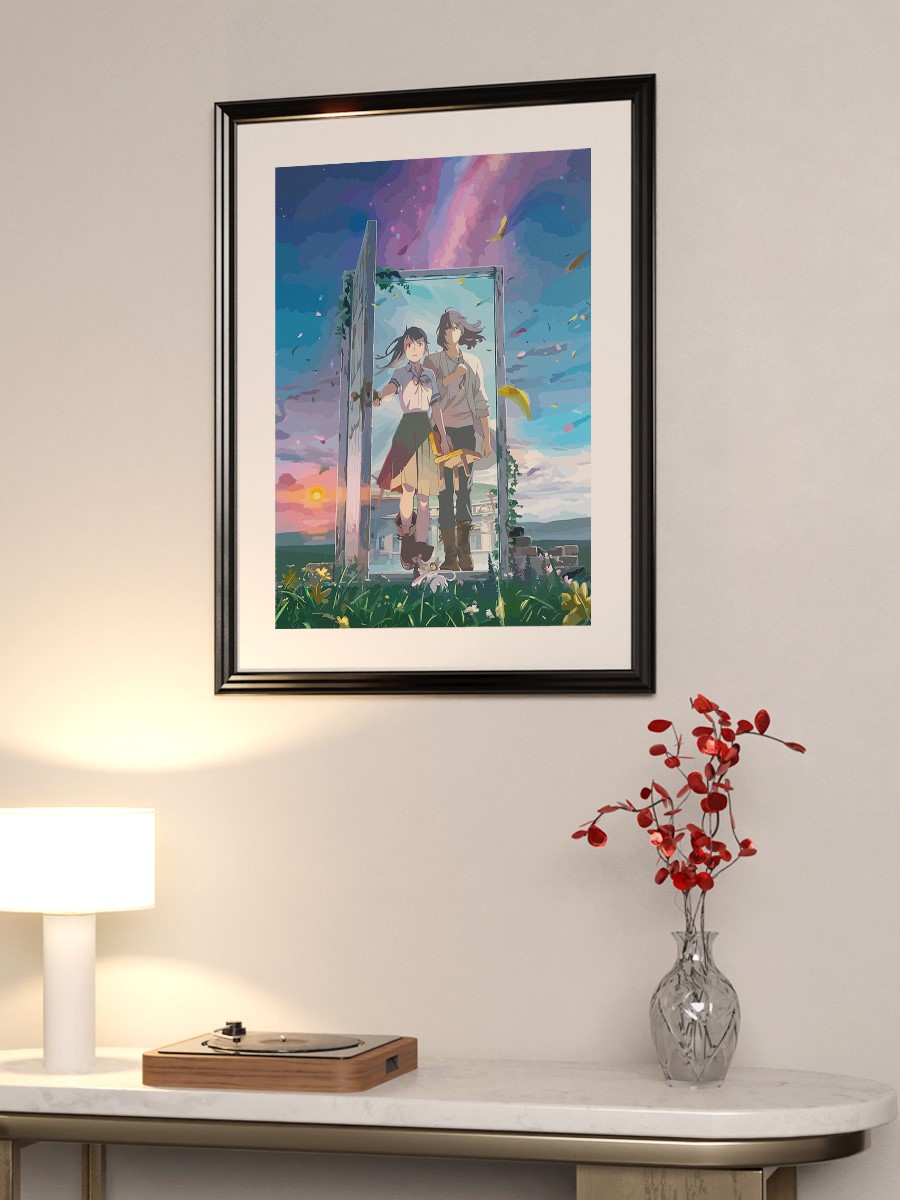 suzume no tojimari Anime Poster Çerçevesiz Yüksek Kalite Anime Duvar Poster