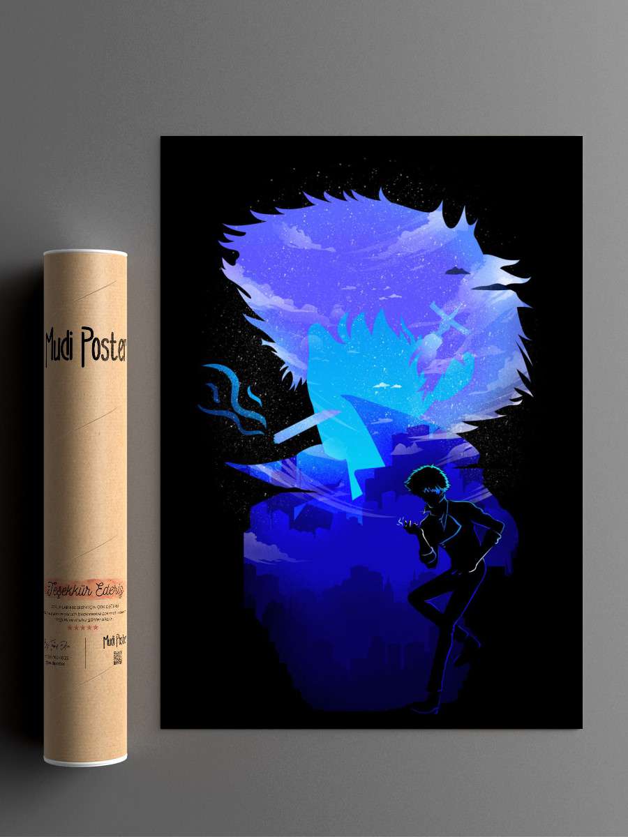 Swimming Bird Anime Poster Çerçevesiz Yüksek Kalite Anime Duvar Poster