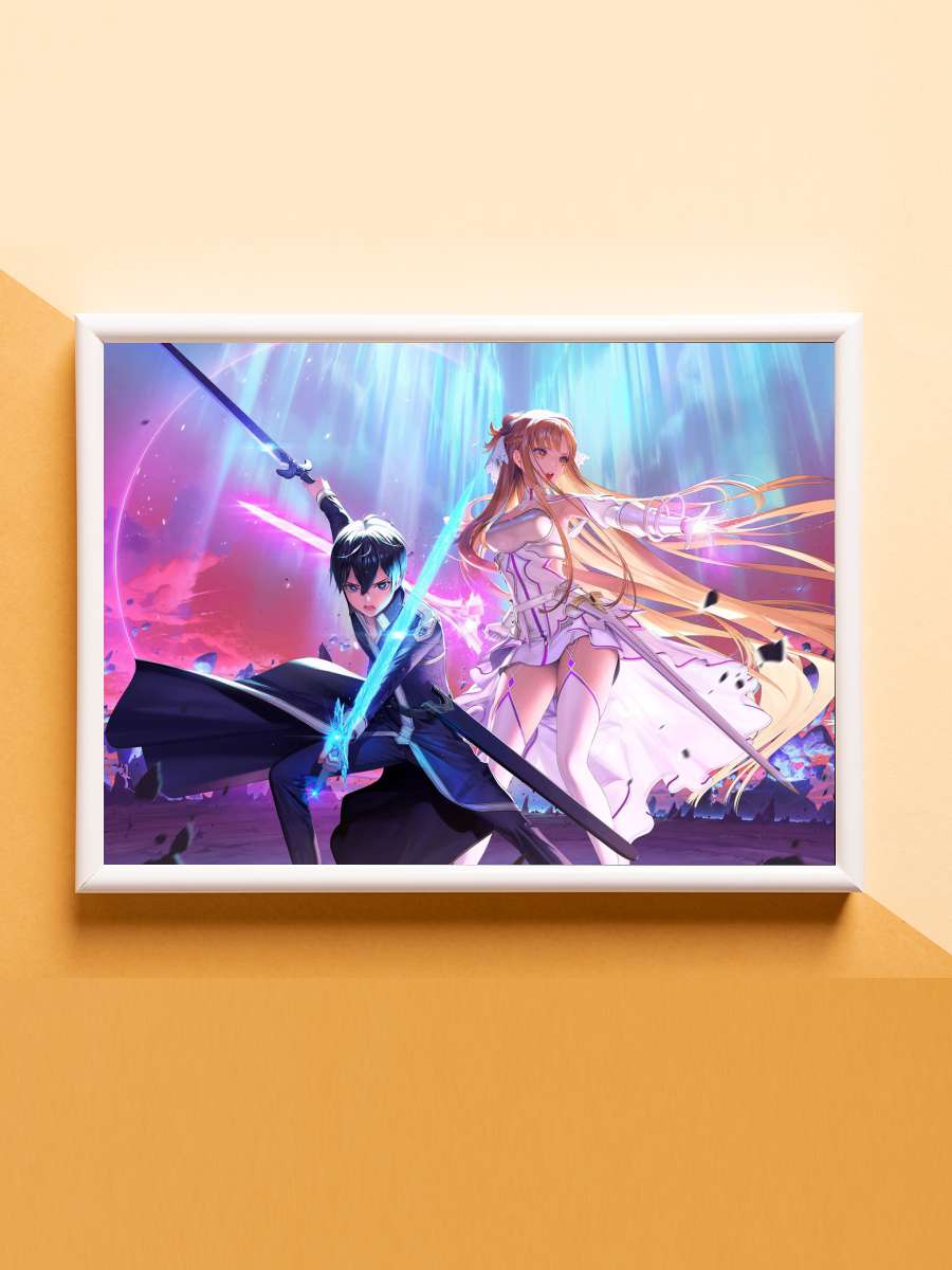 Sword Art Online Anime Anime Poster Çerçevesiz Yüksek Kalite Anime Duvar Poster