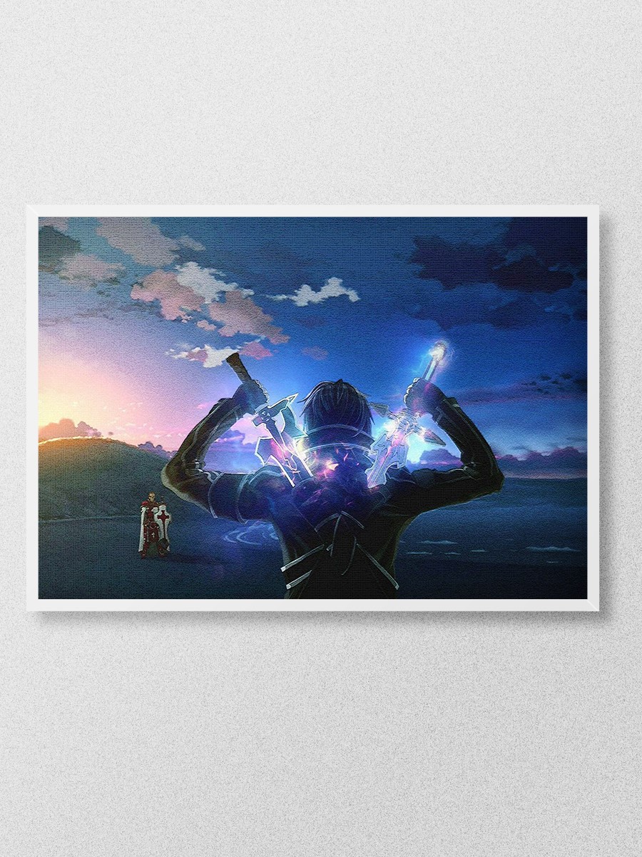 Sword art online Anime Poster Çerçevesiz Yüksek Kalite Anime Duvar Poster