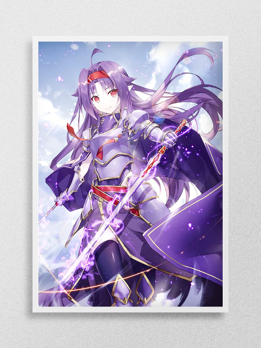 Sword Art Online  Anime Poster Çerçevesiz Yüksek Kalite Anime Duvar Poster