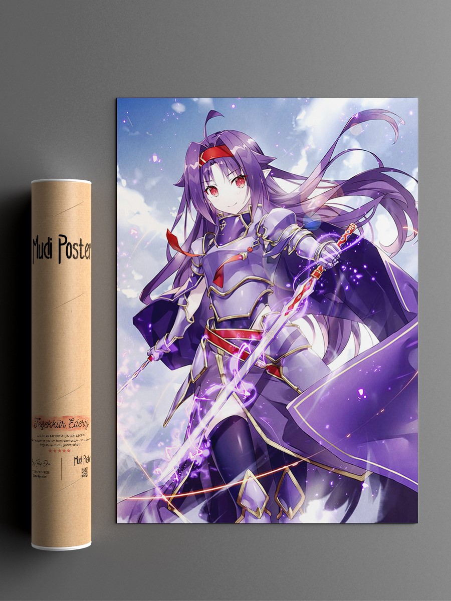 Sword Art Online  Anime Poster Çerçevesiz Yüksek Kalite Anime Duvar Poster