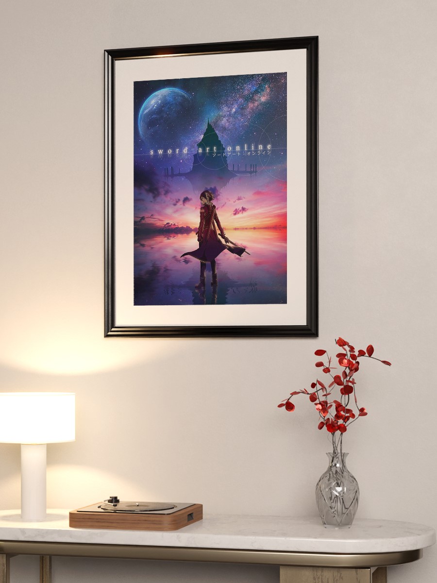Sword Art Online Anime Poster Çerçevesiz Yüksek Kalite Anime Duvar Poster