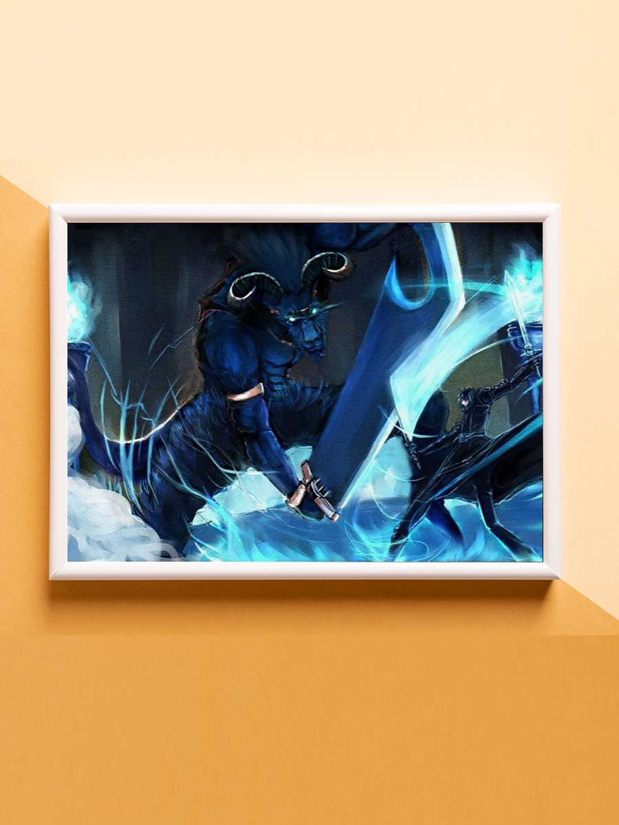Sword art online Anime Poster Çerçevesiz Yüksek Kalite Anime Duvar Poster