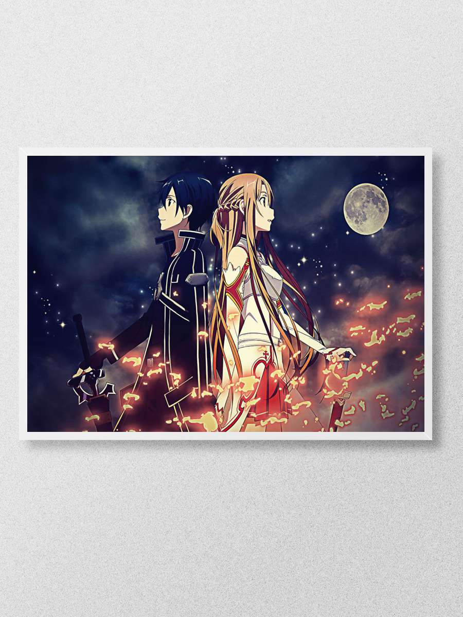 Sword Art Online Anime Poster Çerçevesiz Yüksek Kalite Anime Duvar Poster