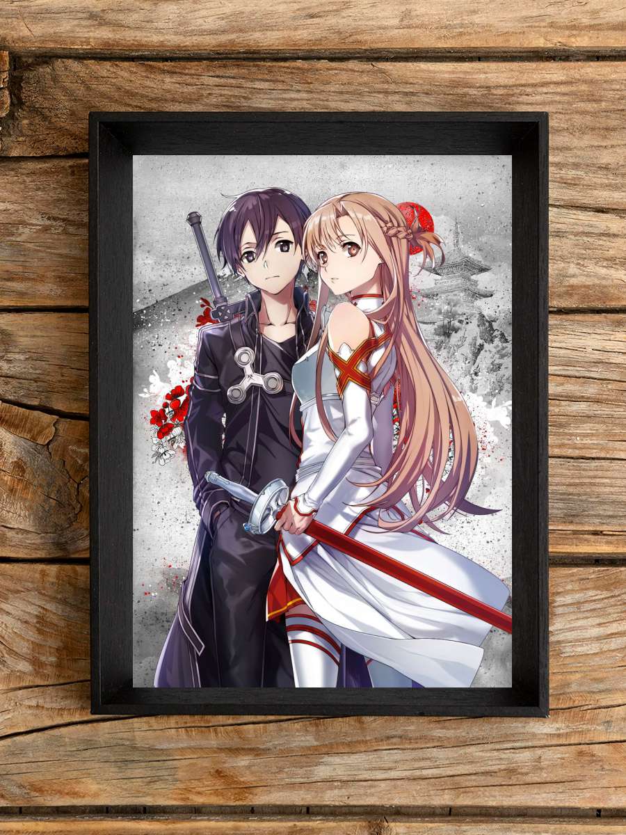 Sword Art Online Anime Poster Çerçevesiz Yüksek Kalite Anime Duvar Poster