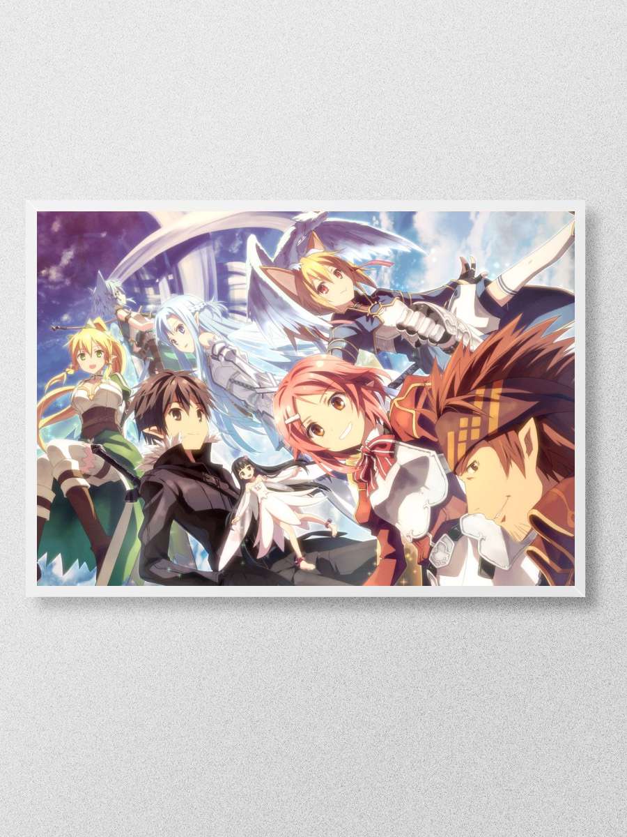 Sword Art Online Anime Poster Çerçevesiz Yüksek Kalite Anime Duvar Poster