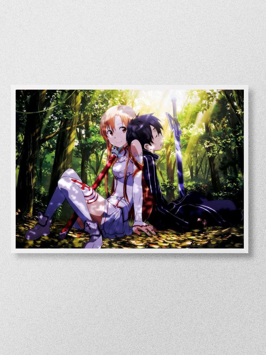Sword Art Online Anime Poster Çerçevesiz Yüksek Kalite Anime Duvar Poster