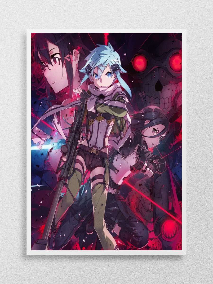 Sword Art Online Anime Poster Çerçevesiz Yüksek Kalite Anime Duvar Poster