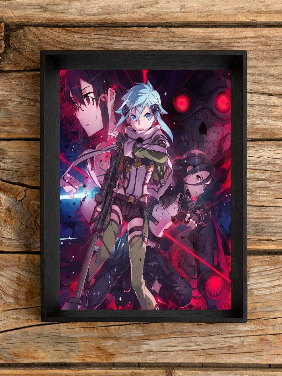 Sword Art Online Anime Poster Çerçevesiz Yüksek Kalite Anime Duvar Poster