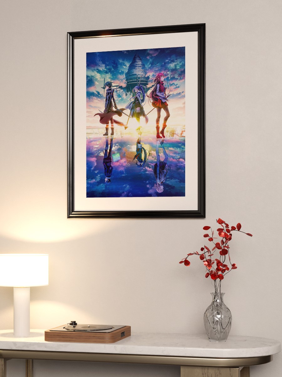 Sword Art Anime Poster Çerçevesiz Yüksek Kalite Anime Duvar Poster