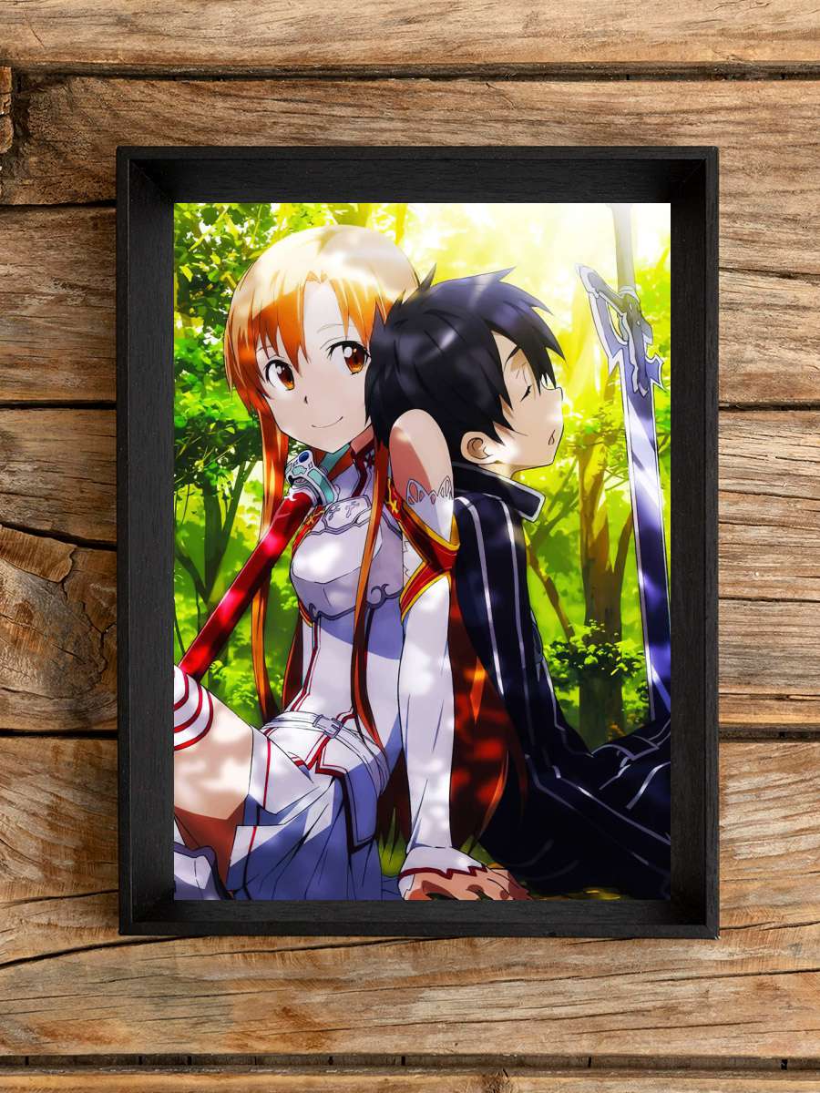 Sword Art Anime Poster Çerçevesiz Yüksek Kalite Anime Duvar Poster