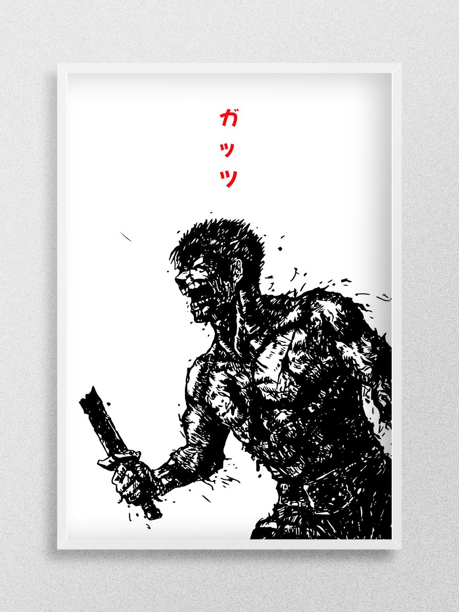Swordman Anime Poster Çerçevesiz Yüksek Kalite Anime Duvar Poster