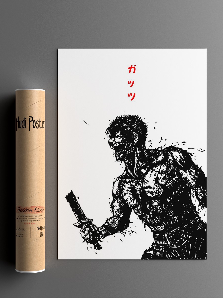 Swordman Anime Poster Çerçevesiz Yüksek Kalite Anime Duvar Poster