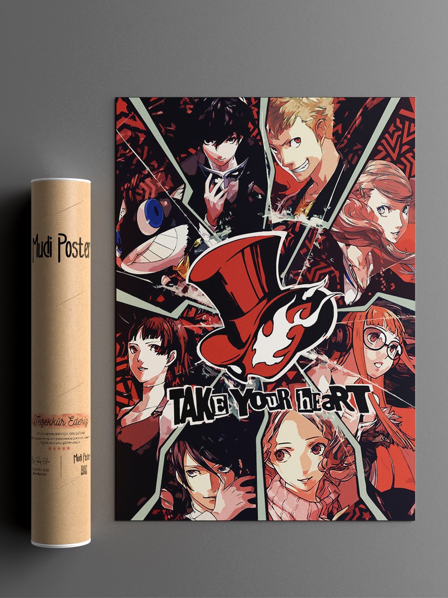 TAKE YOUR HEART P5 Anime Poster Çerçevesiz Yüksek Kalite Anime Duvar Poster