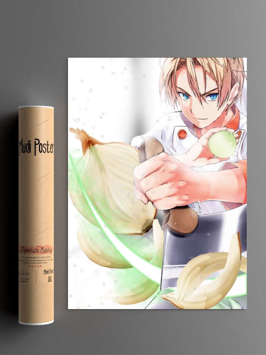 Takumi Aldini Anime Poster Çerçevesiz Yüksek Kalite Anime Duvar Poster